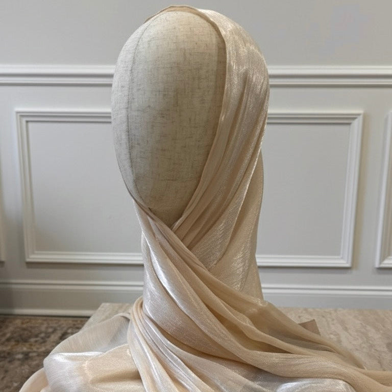 Shimmer Organza Hijab