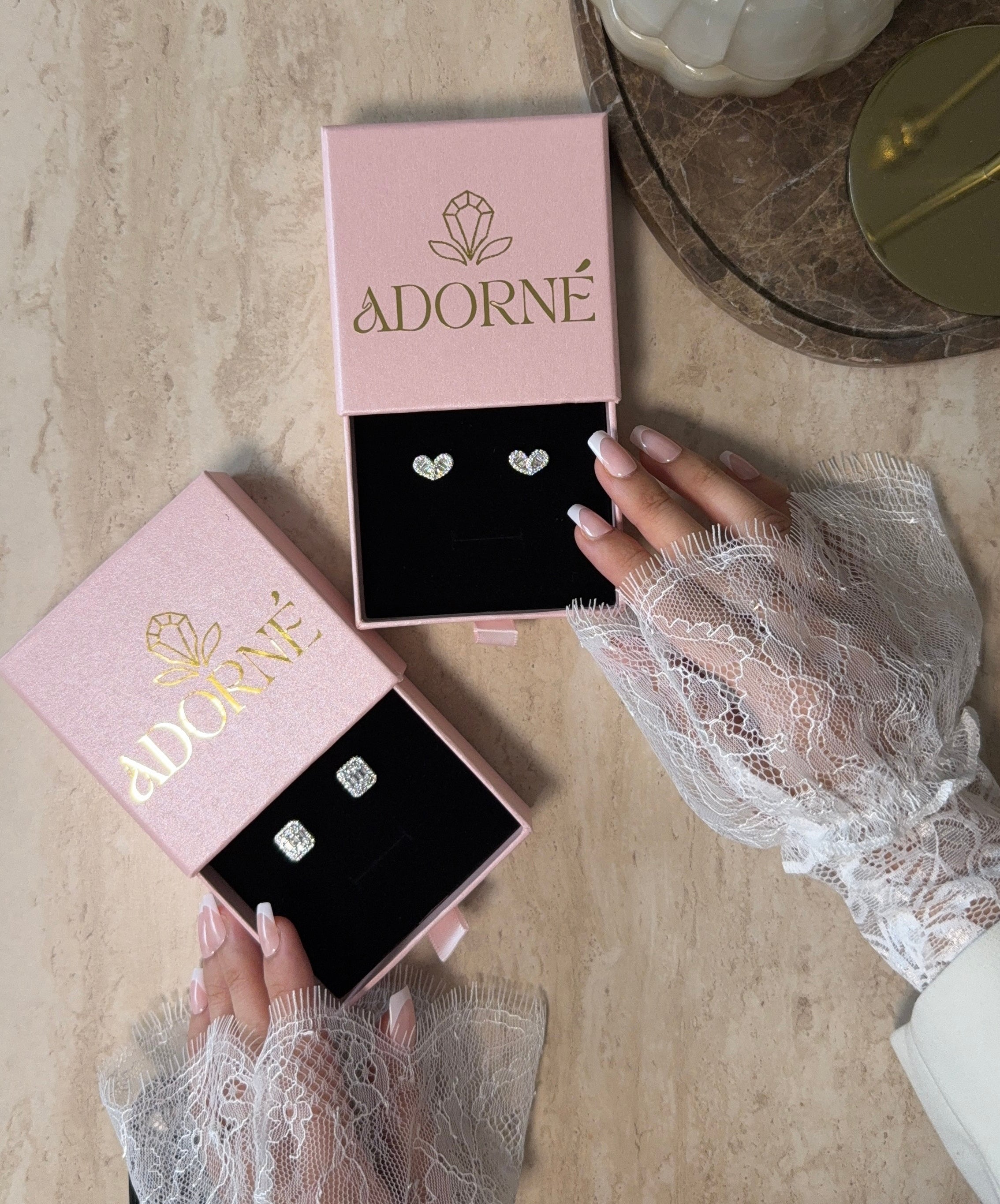 Adorné Stainless Steel Earrings