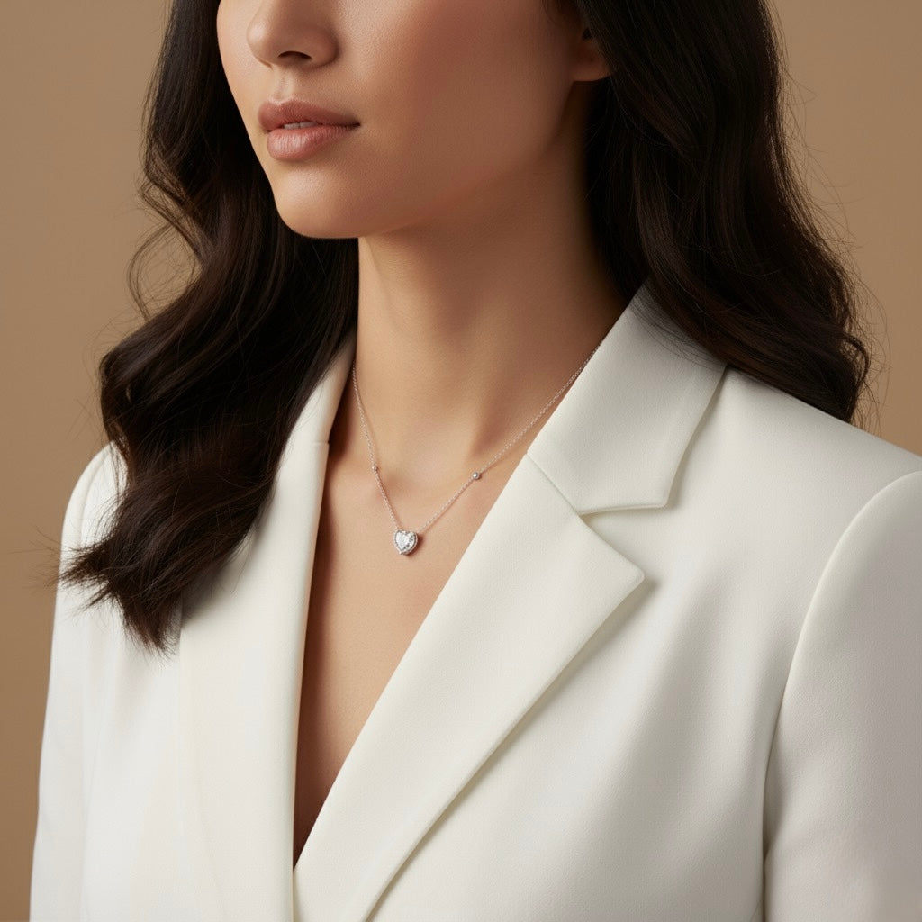 Safa Heart Necklace