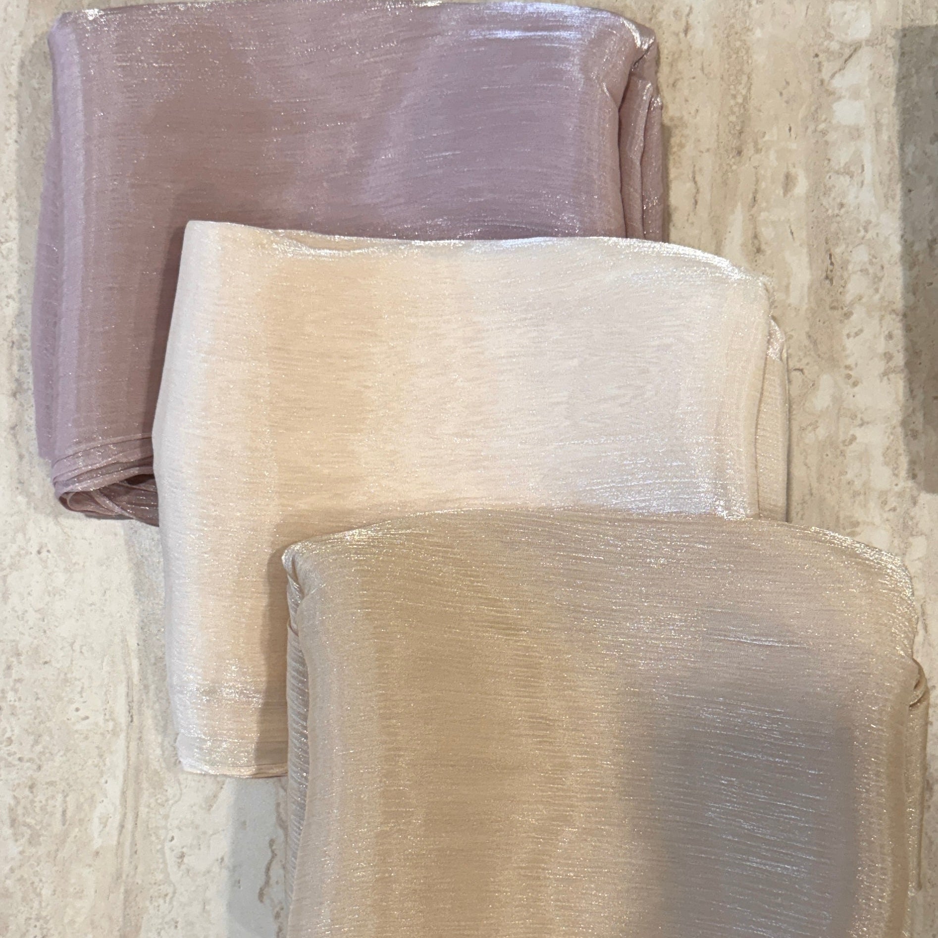 Shimmer Organza Hijab