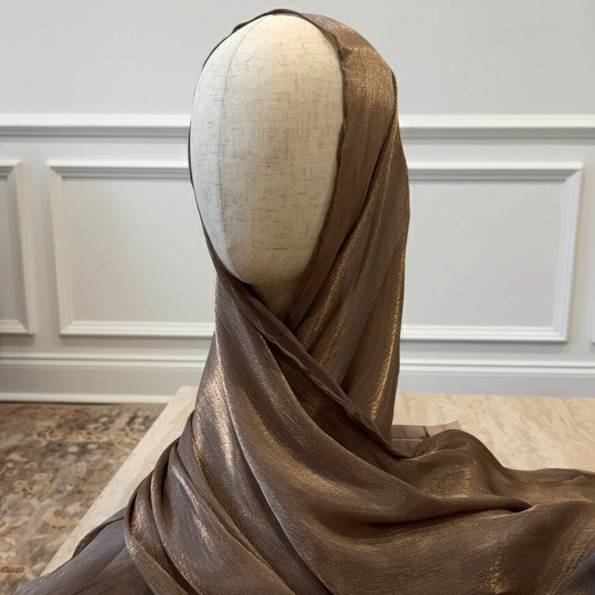 Shimmer Organza Hijab