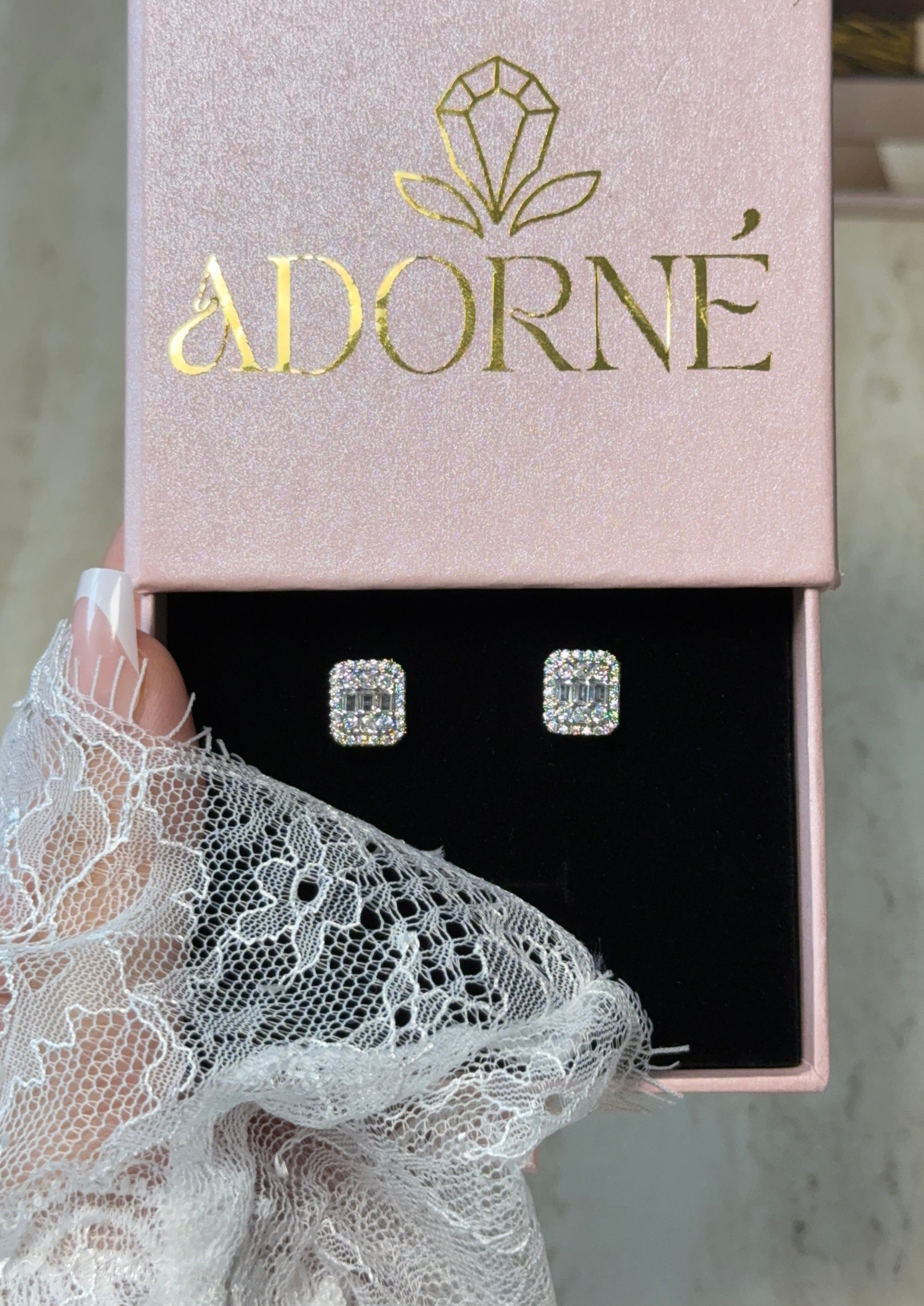 Adorné Stainless Steel Earrings
