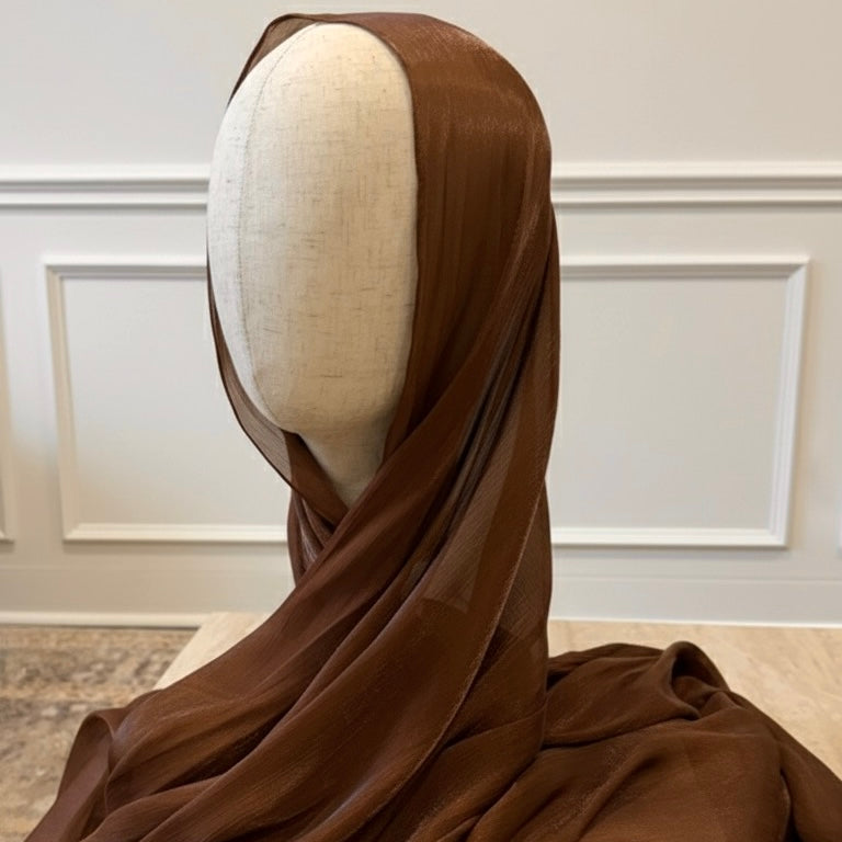 Shimmer Organza Hijab